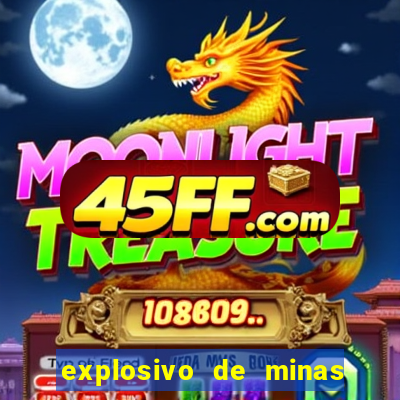 explosivo de minas 3 letras
